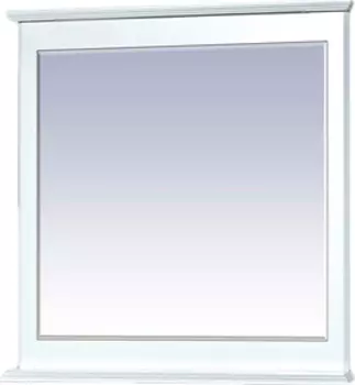 Зеркало Misty Герда 70 с подсветкой, белая эмаль