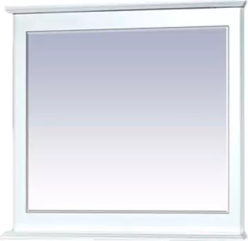 Зеркало Misty Герда 80 с подсветкой, белая эмаль