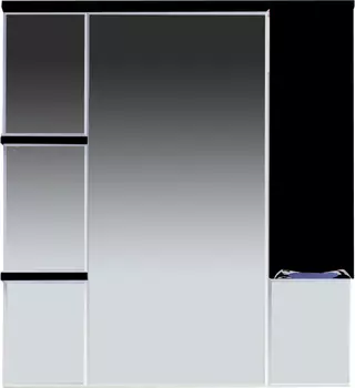 Зеркало Misty Кристи 90 черная эмаль R