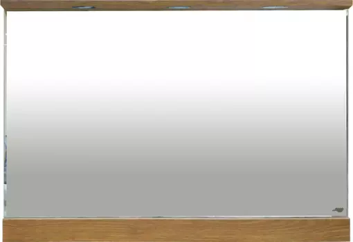 Зеркало Misty Леон 100 дуб, с подсветкой