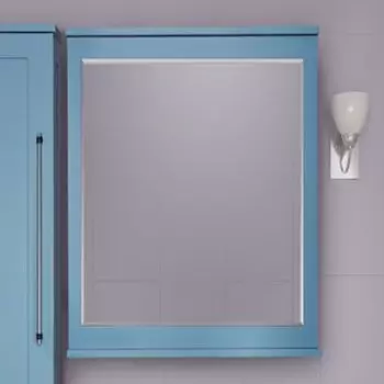 Зеркало Misty Марта 60 голубое матовое