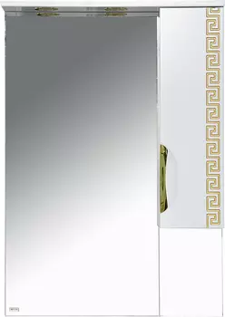 Зеркало Misty Престиж 60 R золотая патина