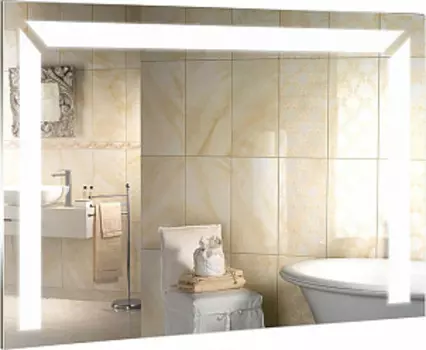 Зеркало Mixline Стиль Диамант 75 с подсветкой