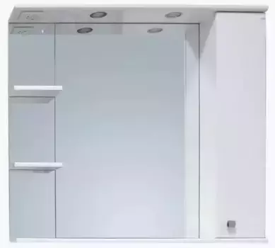 Зеркало Onika Эльбрус 90.02 R с подсветкой белый