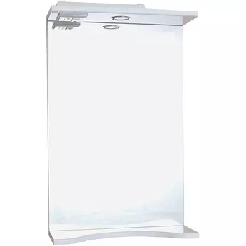 Зеркало Onika Коралл 50, с подсветкой, белое