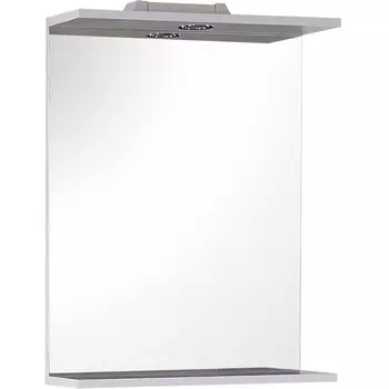 Зеркало Onika Омега 52 с подсветкой белый