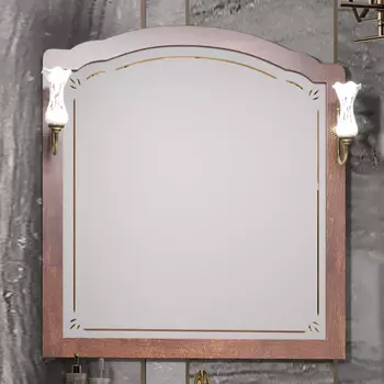 Зеркало Opadiris Лоренцо 100 светлый орех