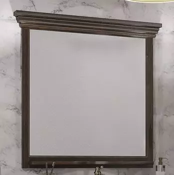 Зеркало Opadiris Риспекто 95 без отверстий под светильники темное дерево