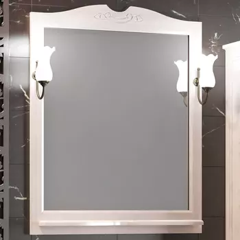 Зеркало Opadiris Тибет 80 беленый бук