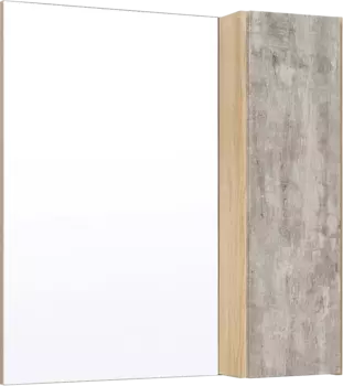 Зеркало Runo Мальта 70, дуб, серый