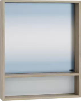 Зеркало СаНта Прима 60 дуб светлый