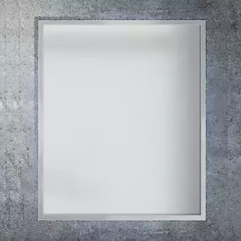 Зеркало Sanvit Сильвер 50 хром матовый