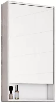 Зеркало-шкаф AQUATON Рико 50 белое, ясень фабрик