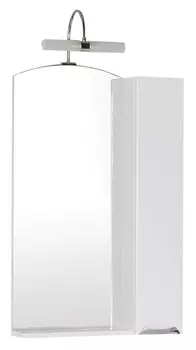 Зеркало-шкаф Aquanet Асти 55 белый