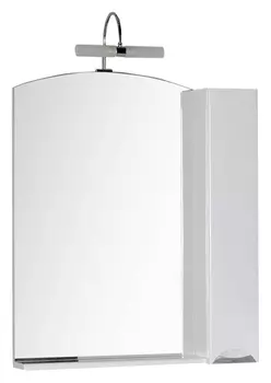 Зеркало-шкаф Aquanet Асти 75 белый