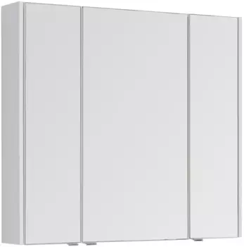 Зеркало-шкаф Aquanet Августа 100 белый
