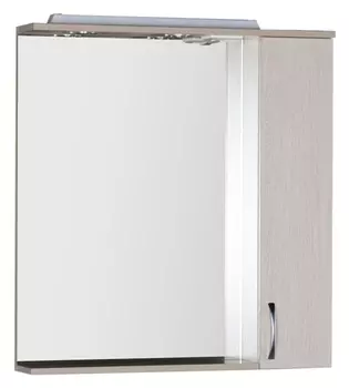 Зеркало-шкаф Aquanet Донна 80 беленый дуб