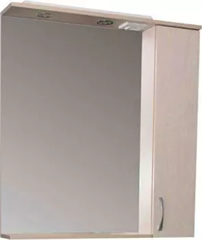 Зеркало-шкаф Aquanet Донна 90 беленый дуб