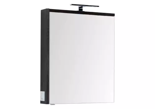 Зеркало-шкаф Aquanet Фостер 70 белый, эвкалипт мистери