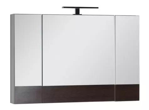 Зеркало-шкаф Aquanet Нота 100 камерино венге