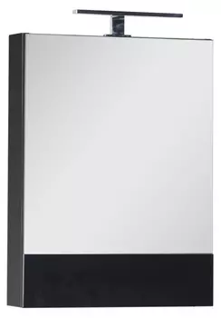 Зеркало-шкаф Aquanet Нота 50 камерино черный