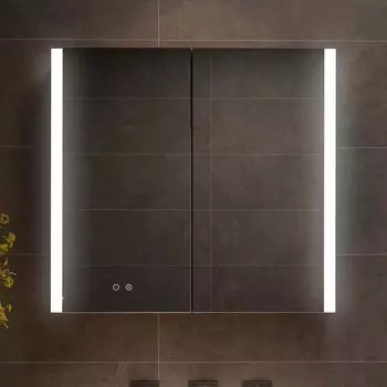 Зеркало-шкаф AQUATEK AQ7809-MLC 80 см, с подсветкой