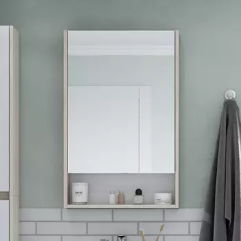 Зеркало-шкаф AQUATON Сканди 55 дуб верона