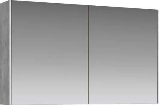 Зеркало-шкаф Aqwella 5 stars Mobi 100 бетон светлый