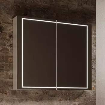 Зеркало-шкаф Aqwella Simplex 70 с подсветкой