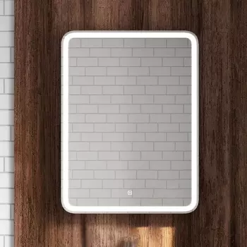 Зеркало-шкаф Art&Max Platino R 60 с подсветкой