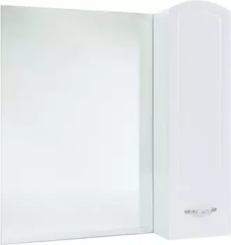 Зеркало-шкаф Bellezza Амелия 70 R, белое