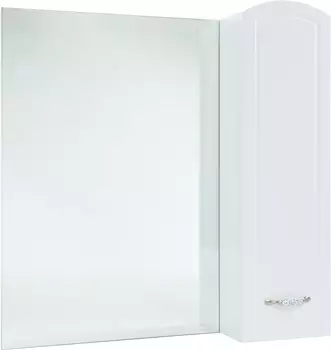 Зеркало-шкаф Bellezza Амелия 80 R, белое