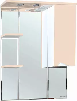 Зеркало-шкаф Bellezza Эйфория 80 R бежевый