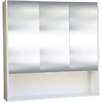 Зеркало-шкаф Bellezza Ницца 90 белый