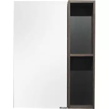 Зеркало-шкаф Comforty Франкфурт 60 дуб темно-коричневый