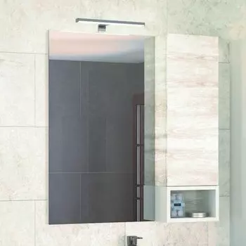 Зеркало Comforty Прага 75 дуб белый