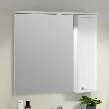 Зеркало-шкаф Comforty Сочи 85 с подсветкой