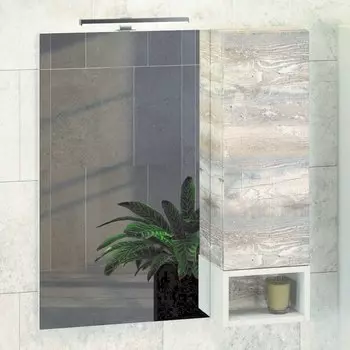 Зеркало Comforty Турин 75 дуб бежевый