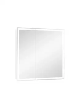 Зеркало-шкаф Continent Allure 80х80 с подсветкой белый