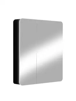 Зеркало-шкаф Continent Eltoro 56х85 L с подсветкой черный