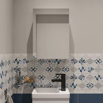 Зеркало-шкаф DIWO Архангельск 40 см универсальное, белое