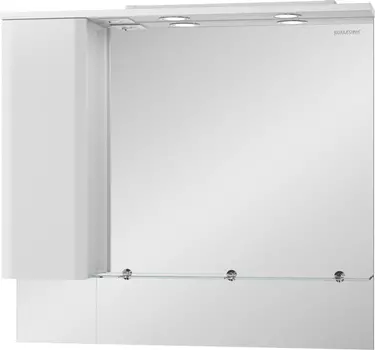 Зеркало-шкаф Edelform Amata 100 с подсветкой