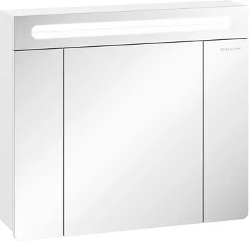 Зеркало-шкаф Edelform Glass 80 с подсветкой