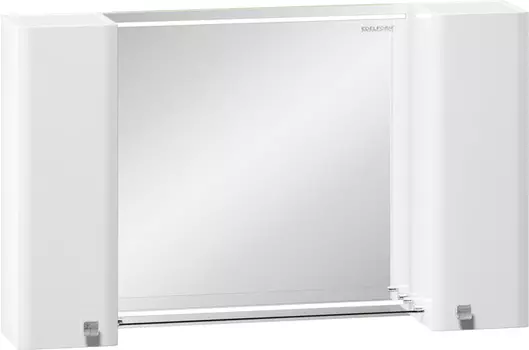 Зеркало-шкаф Edelform Nota 105 белое, с подсветкой