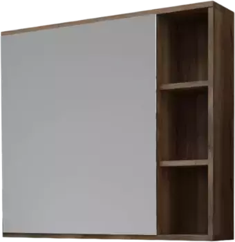 Зеркало-шкаф Grossman Форта 80 темный дуб, универсальный