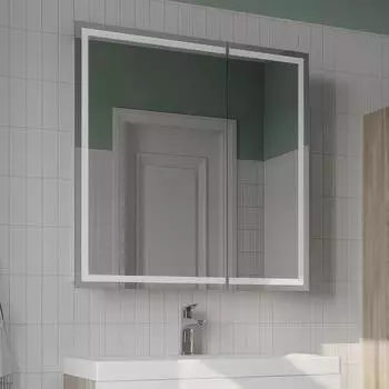 Зеркало-шкаф IDDIS Zodiac 80 с подсветкой