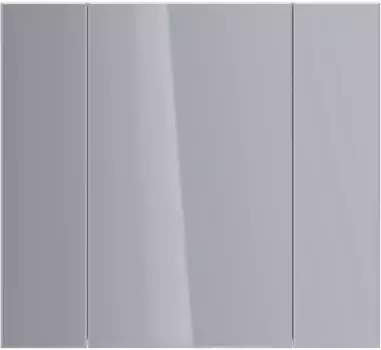 Зеркало-шкаф Lemark Universal 90х80 белый глянец