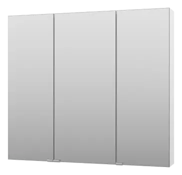 Зеркало-шкаф Misty Аура 90 белый