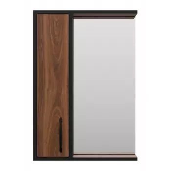 Зеркало Misty Кедр L 50 черное, орех