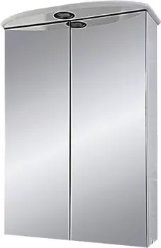 Зеркало-шкаф Misty Мимоза 50 Э-Мим04050-01Сп белый, с подсветкой